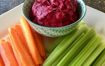 Beetroot hummus